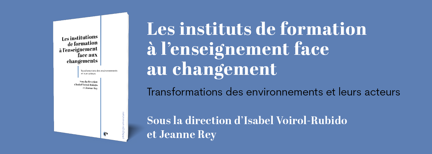 Illustration du carrousel pour le livre Les institutions de formation à l'enseignement face au changement