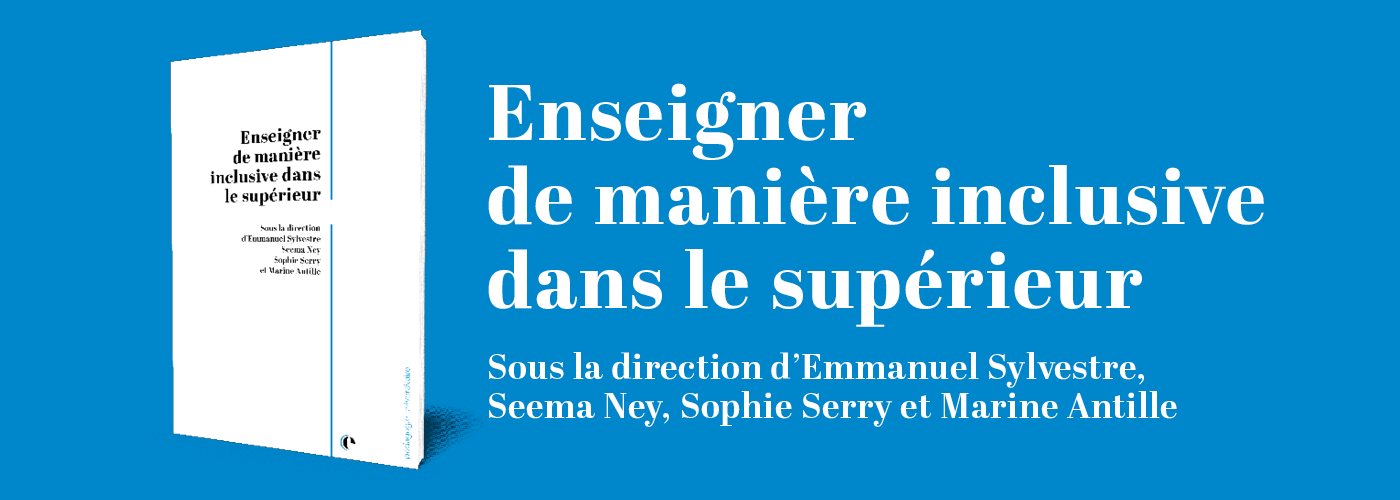 Illustration du carrousel pour le livre Enseigner de manière inclusive dans le supérieur